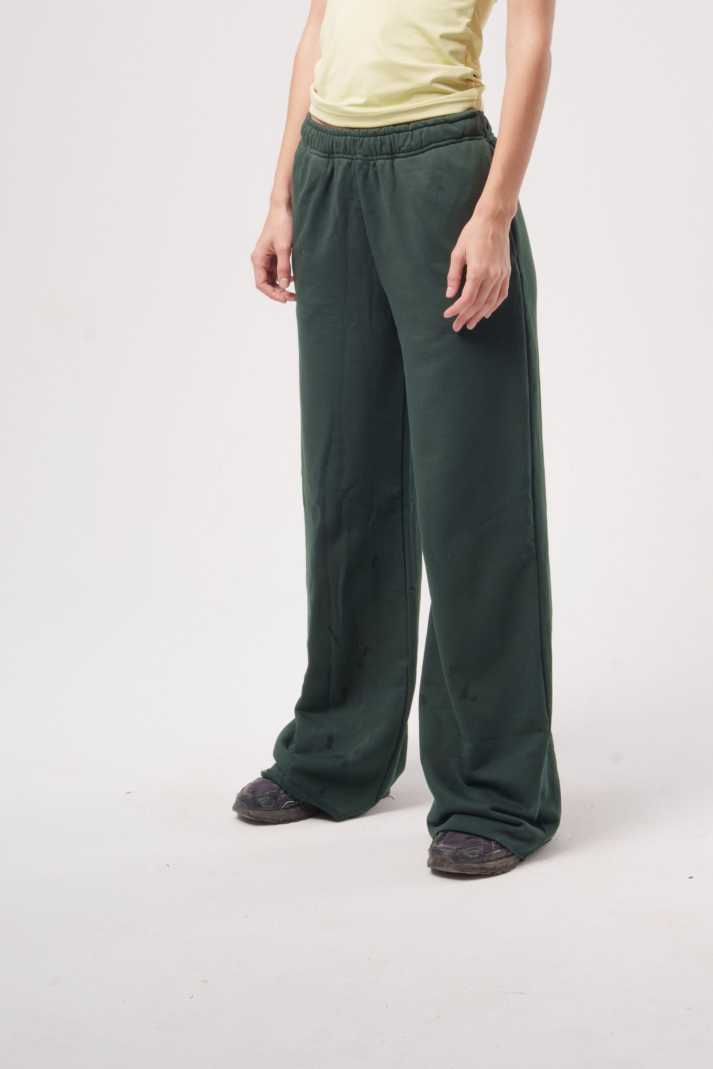 Wide-Leg Sweatpants