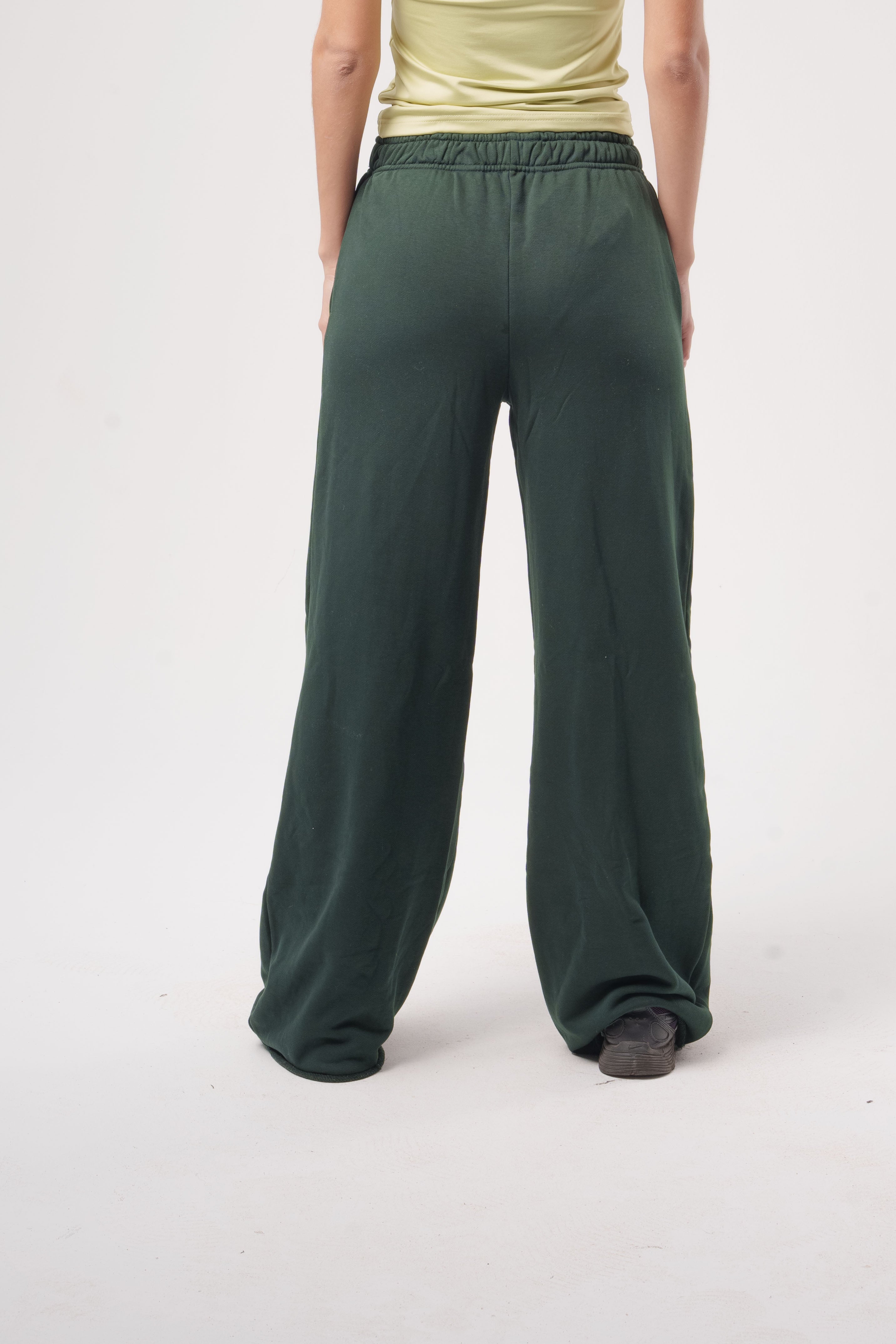 Wide-Leg Sweatpants