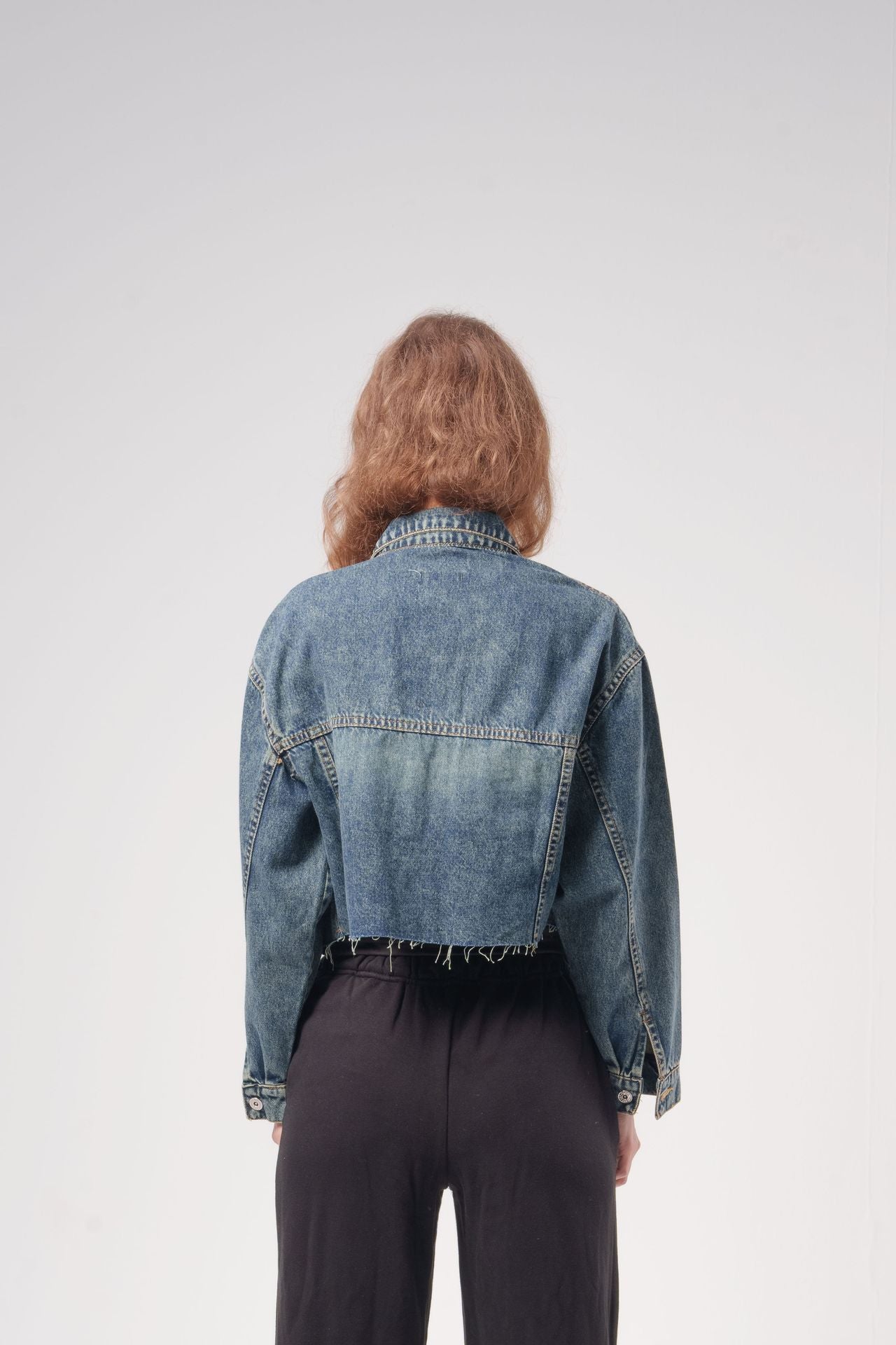 Cropped Denim Jacket