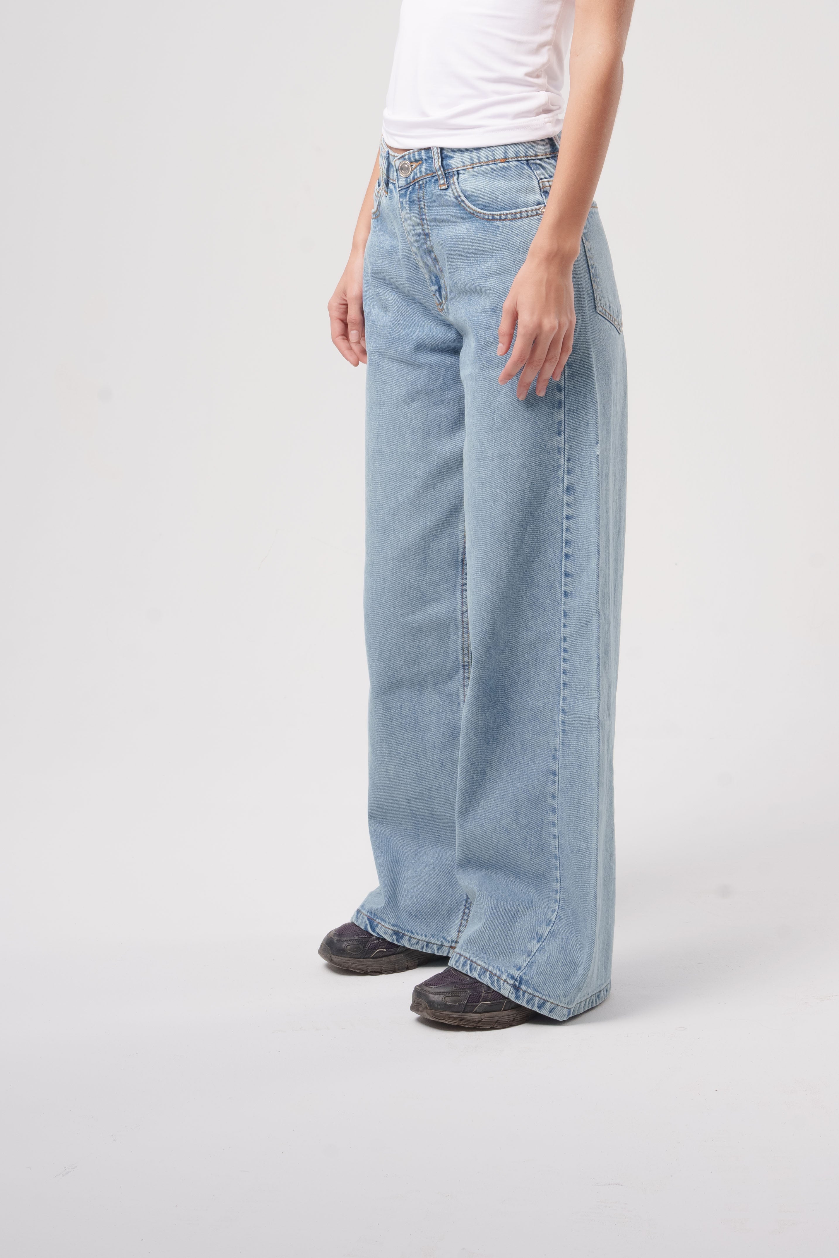 Wide-Leg Denim