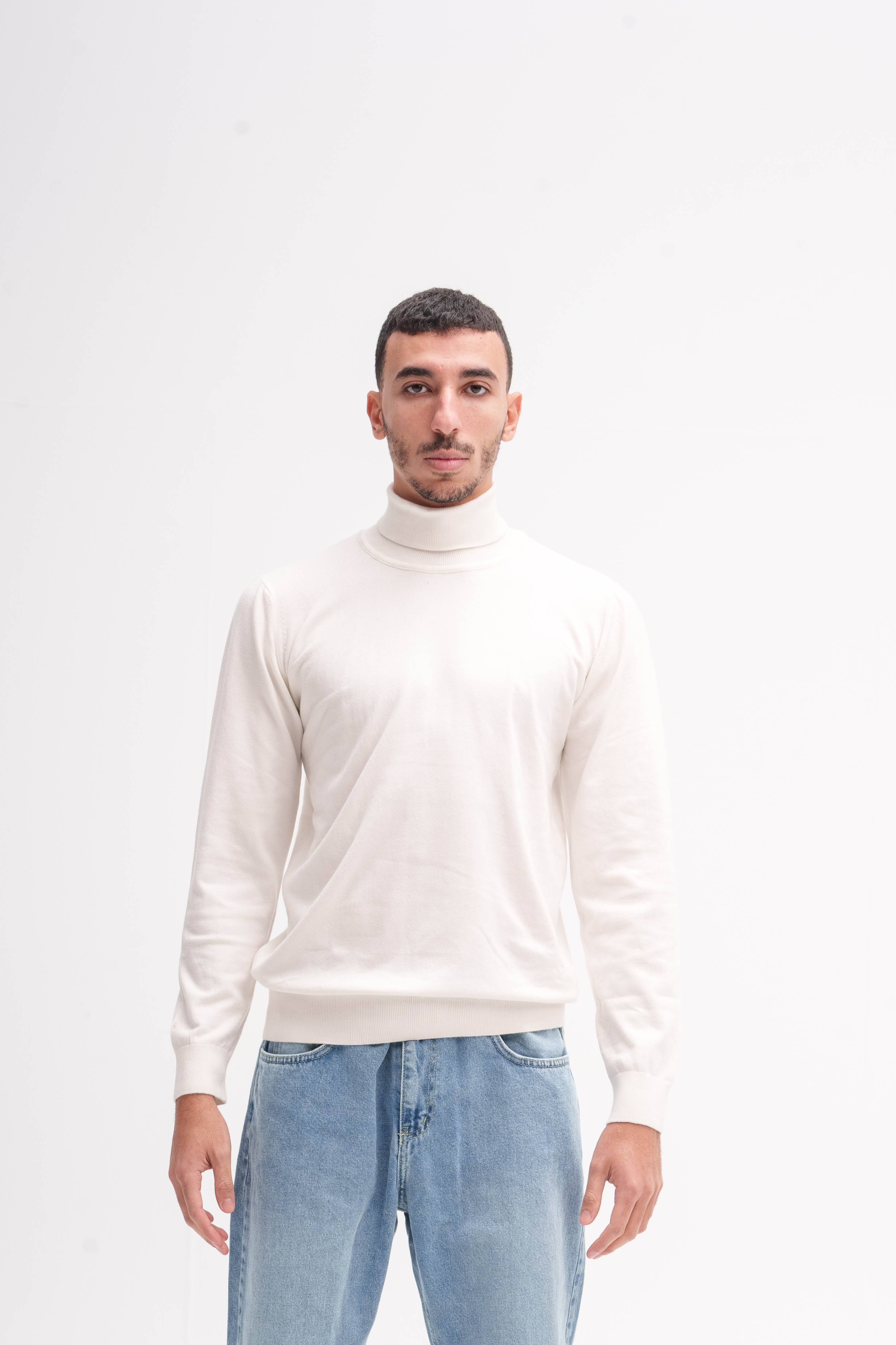 Knitted Turtleneck Sweater