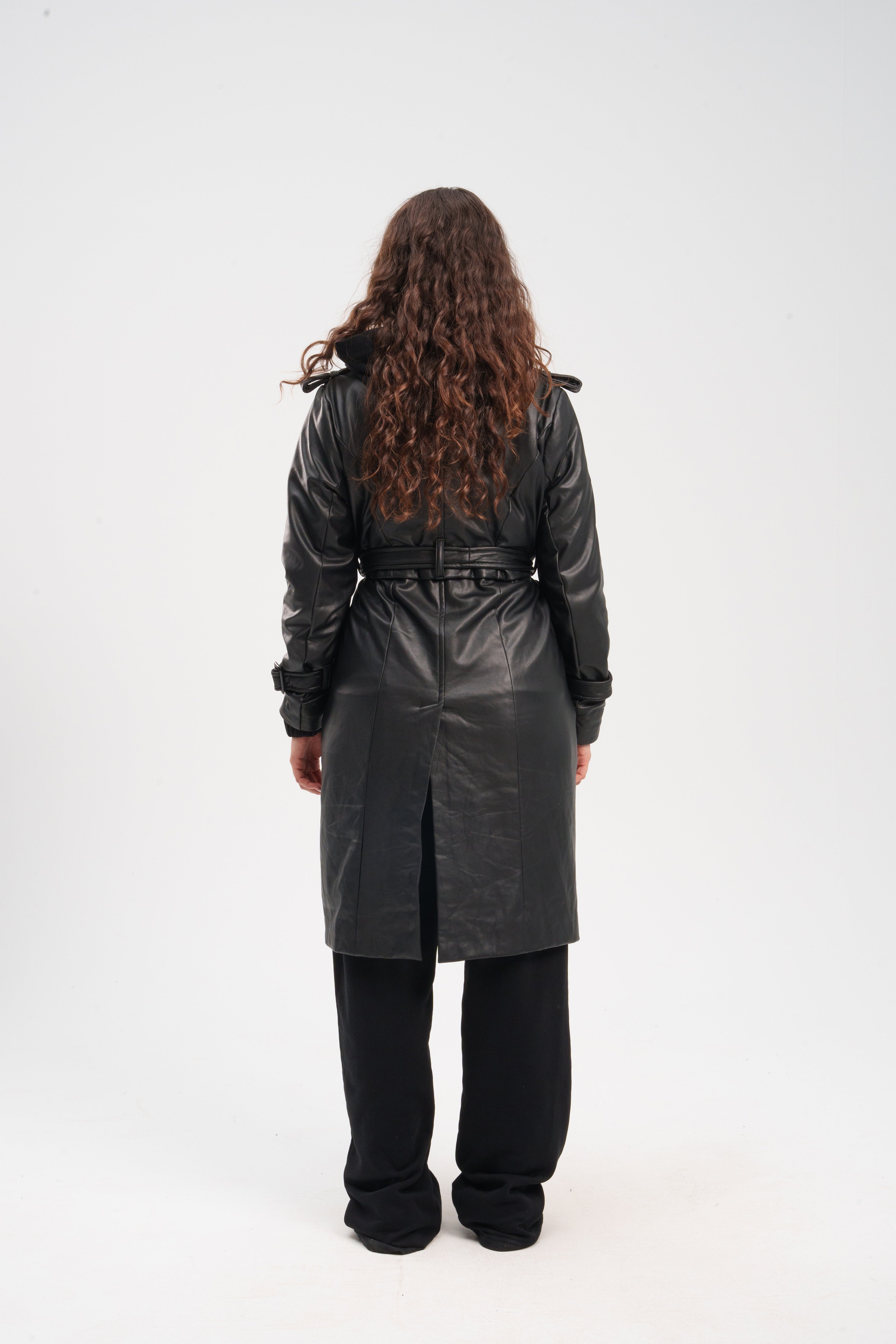 2-in-1 Leather Coat