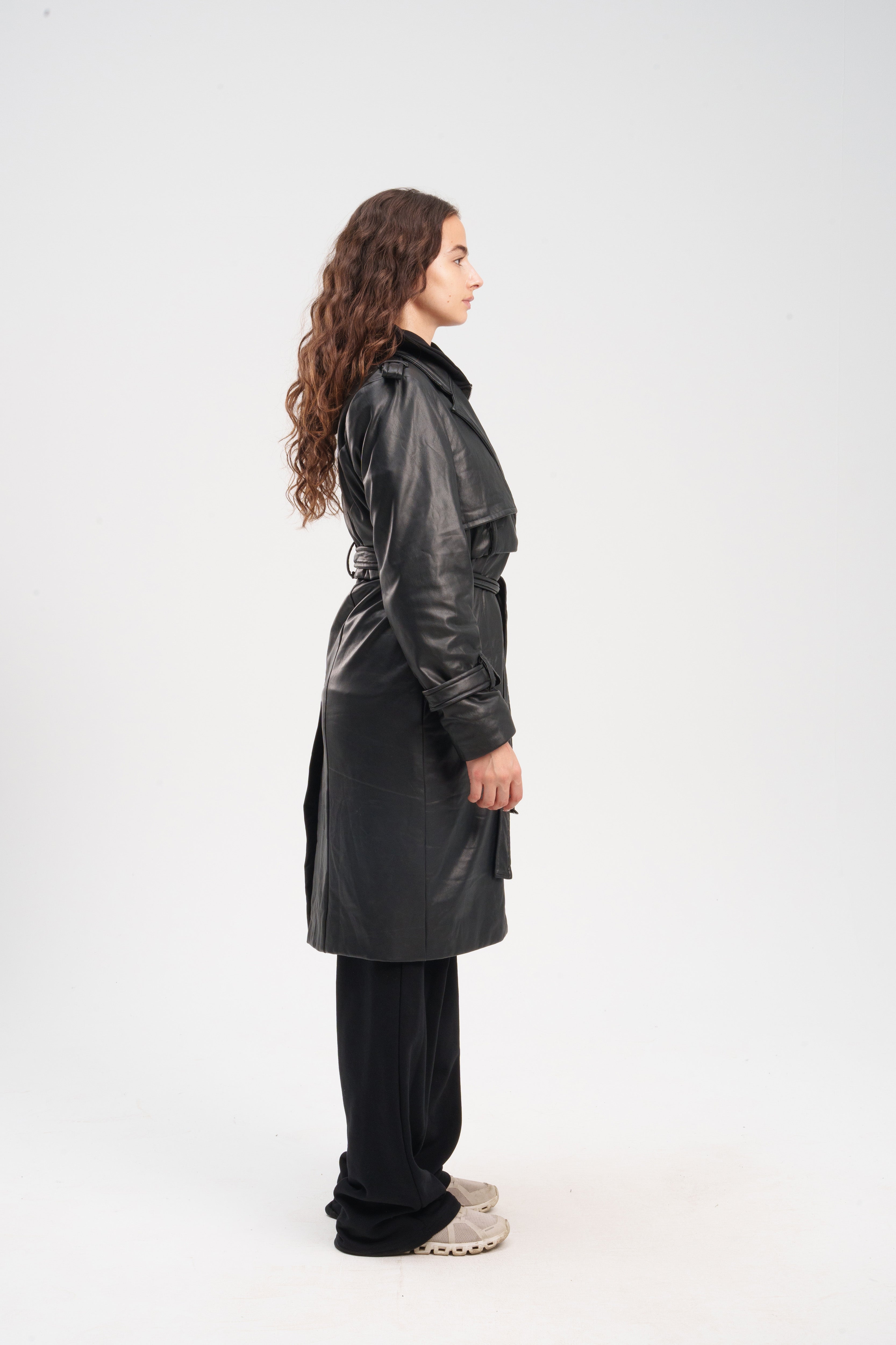 2-in-1 Leather Coat