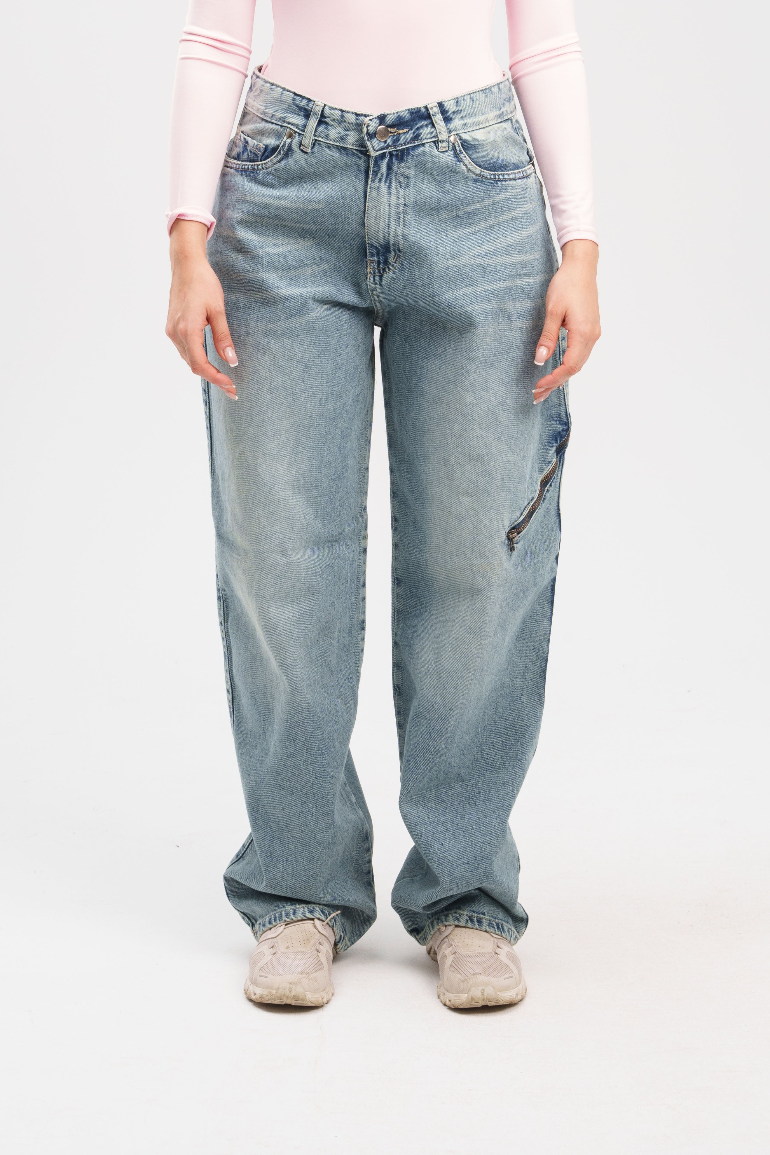 Baggiest Zip Denim