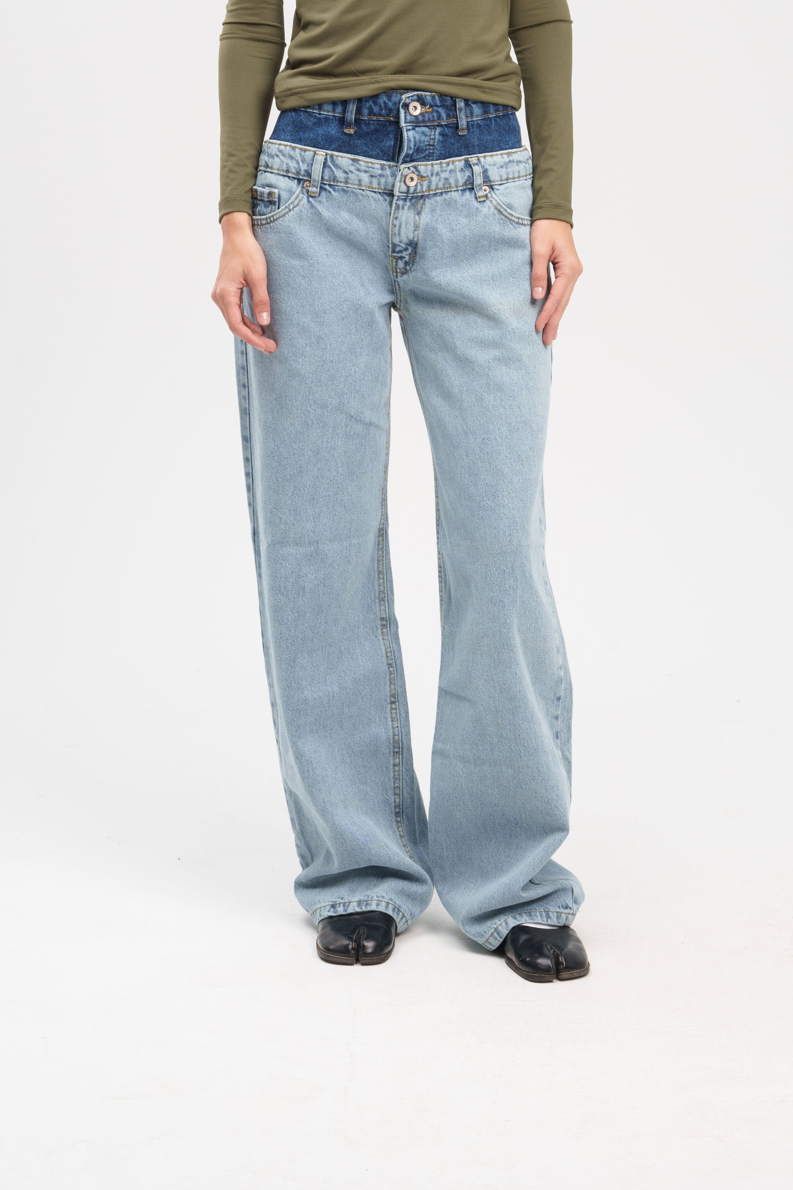 Double Waist Denim