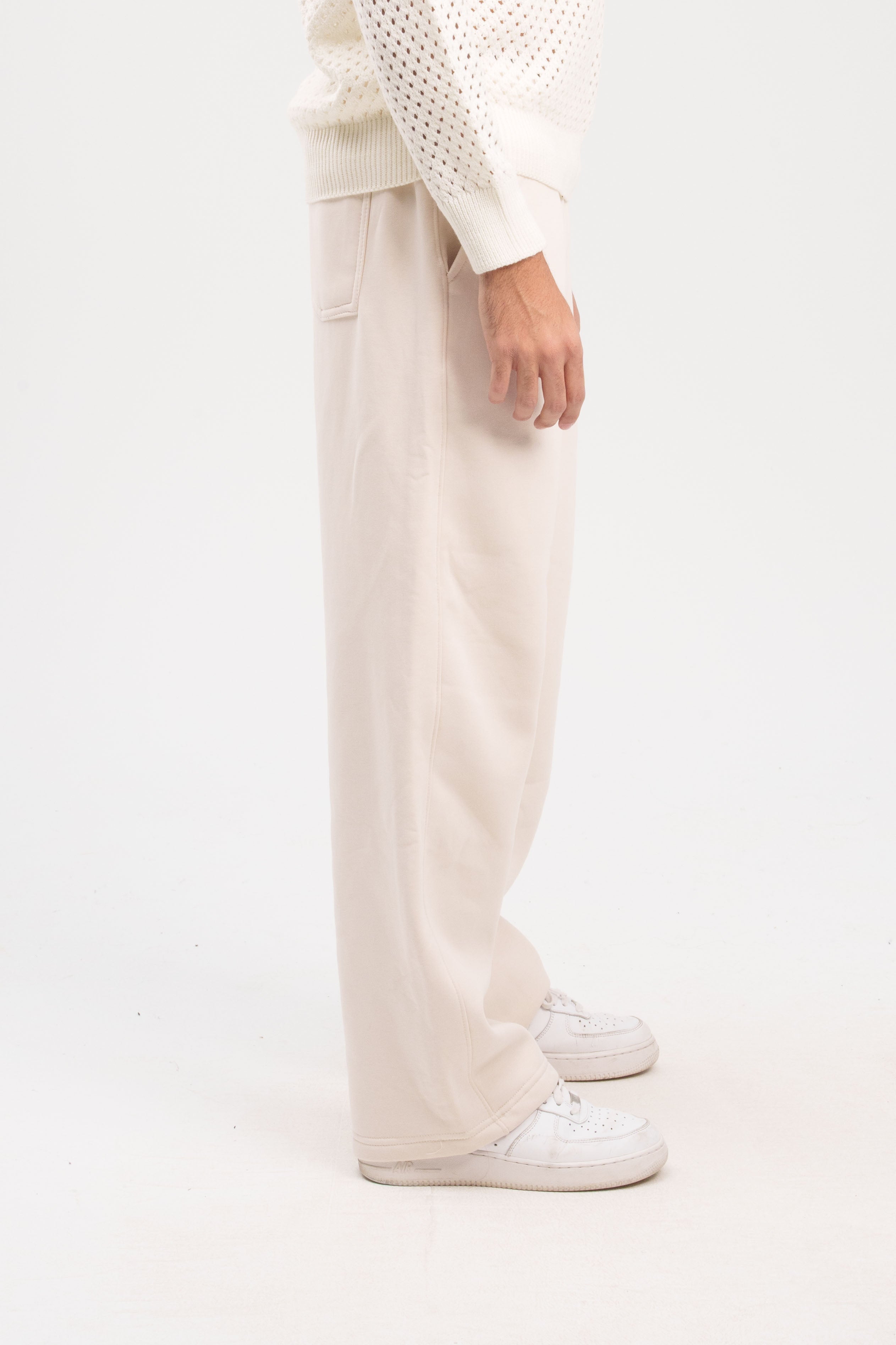 Wide-Leg Sweatpants