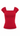 Scooped Quarter-Sleeve Top