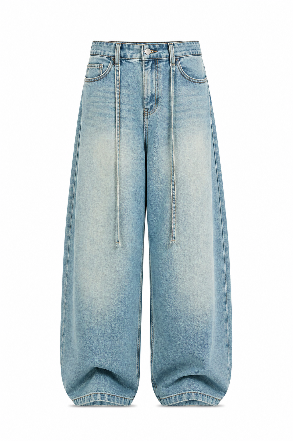 GN04- Men's Super Baggy Denim – Go Native