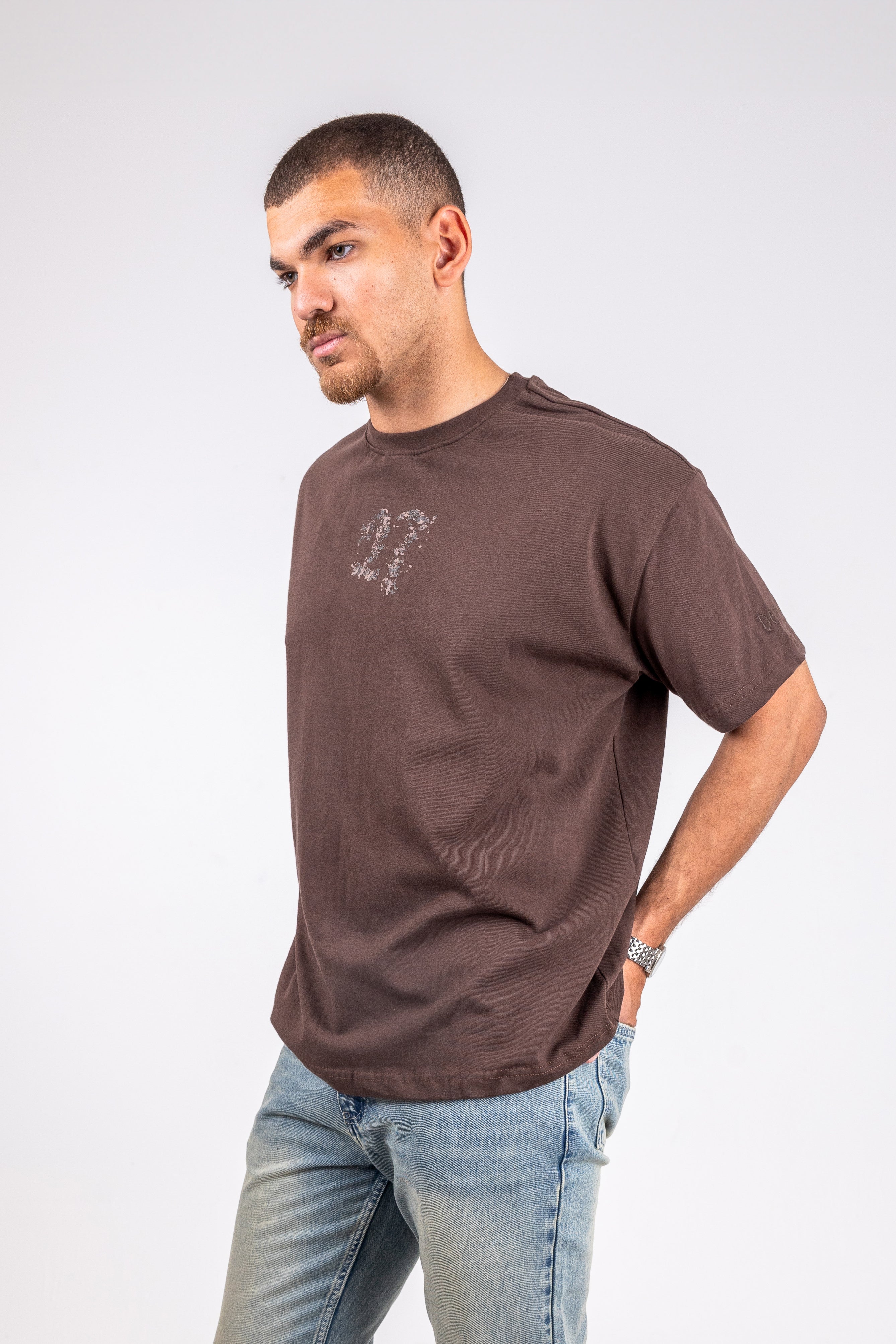 Crushed Type T-Shirt