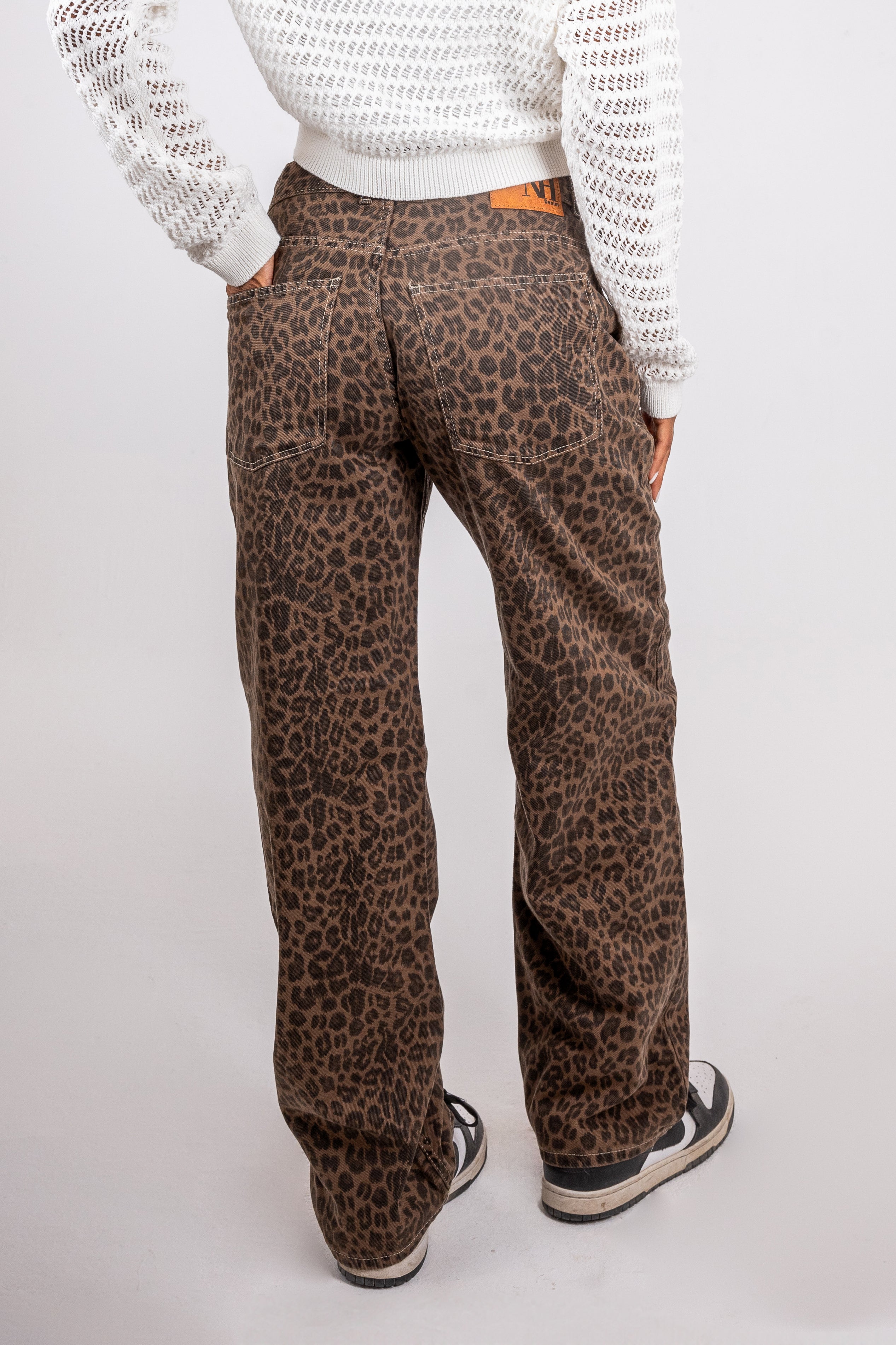 Leopard Denim