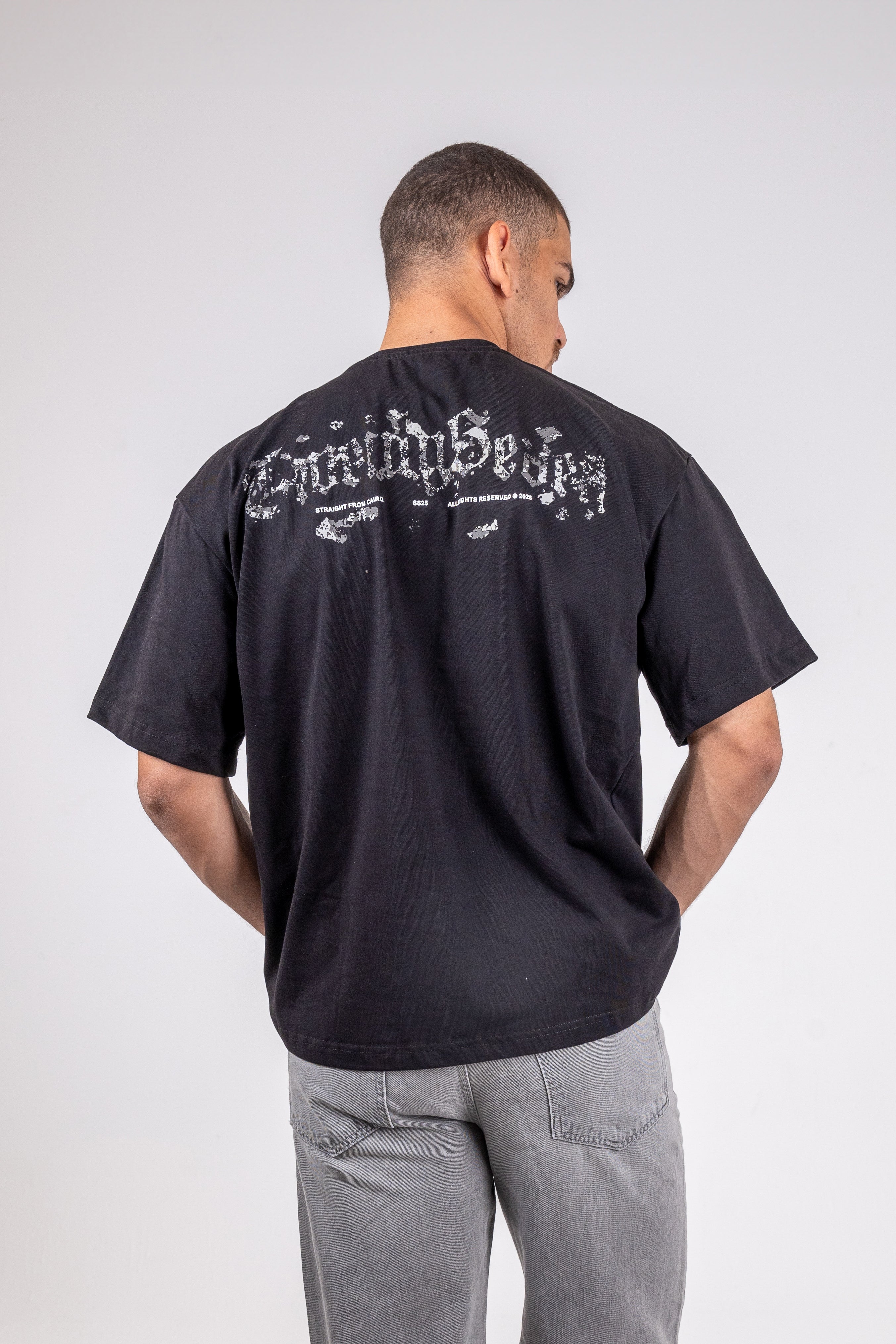 Crushed Type T-Shirt