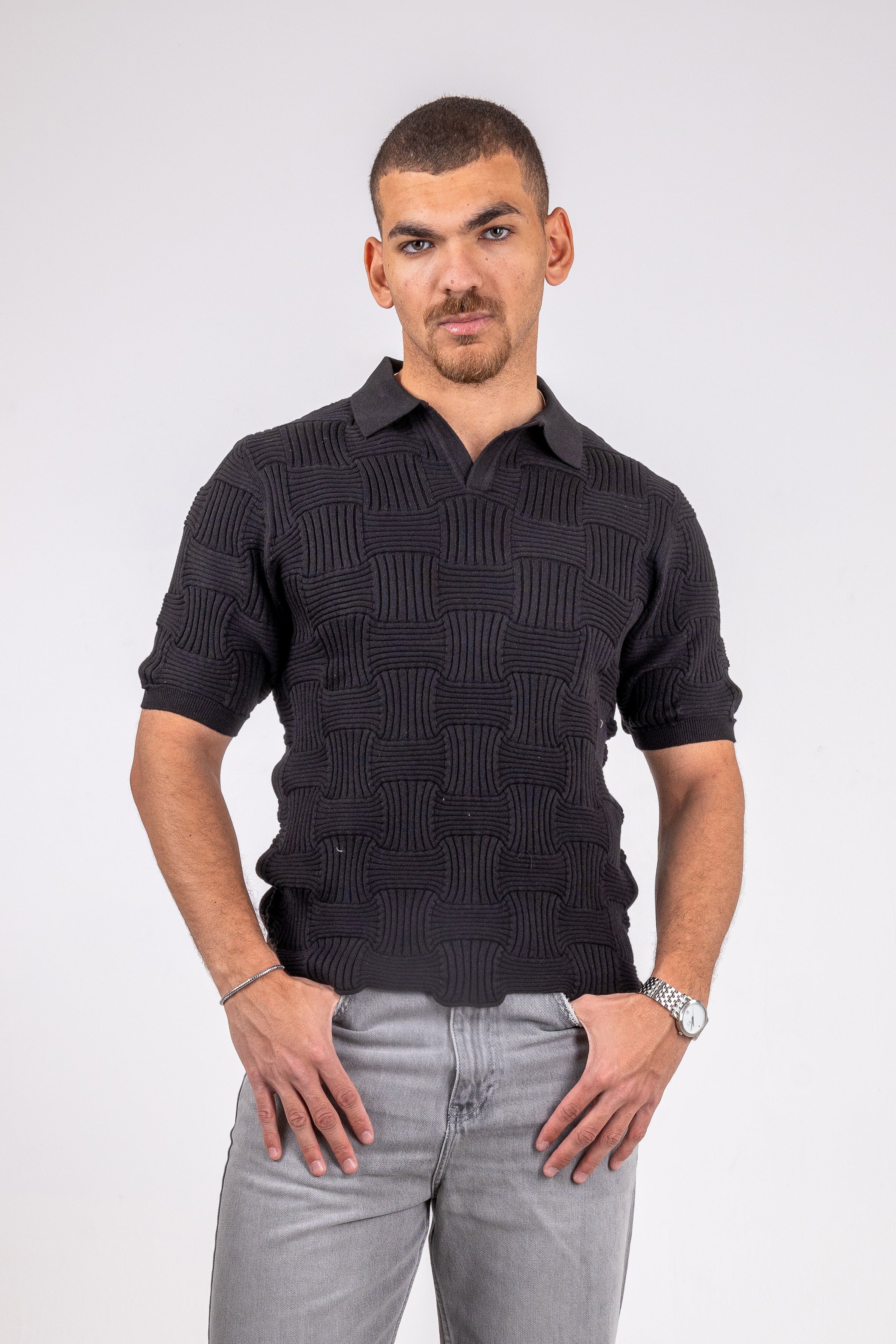 Knitted Polo