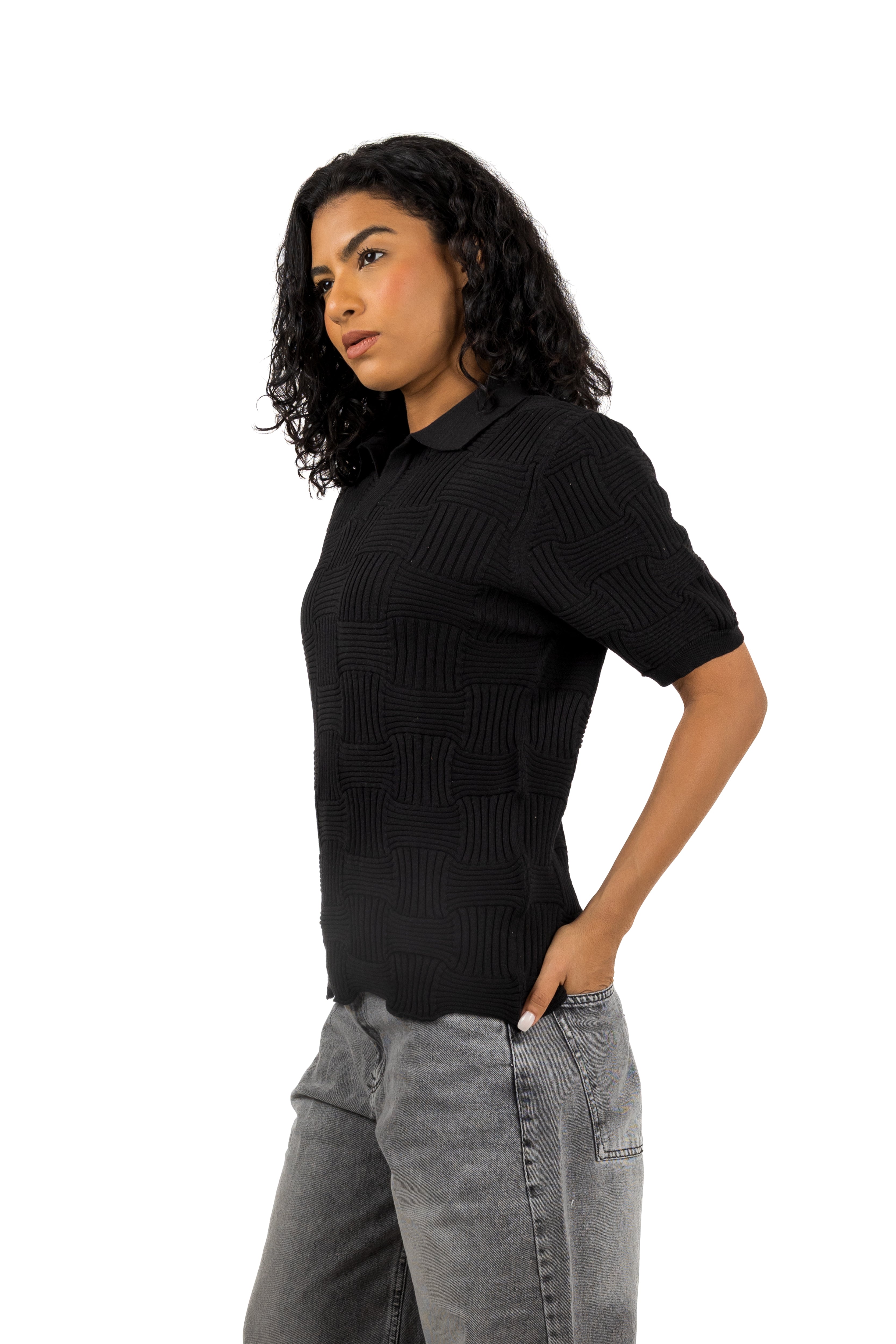 Knitted Polo