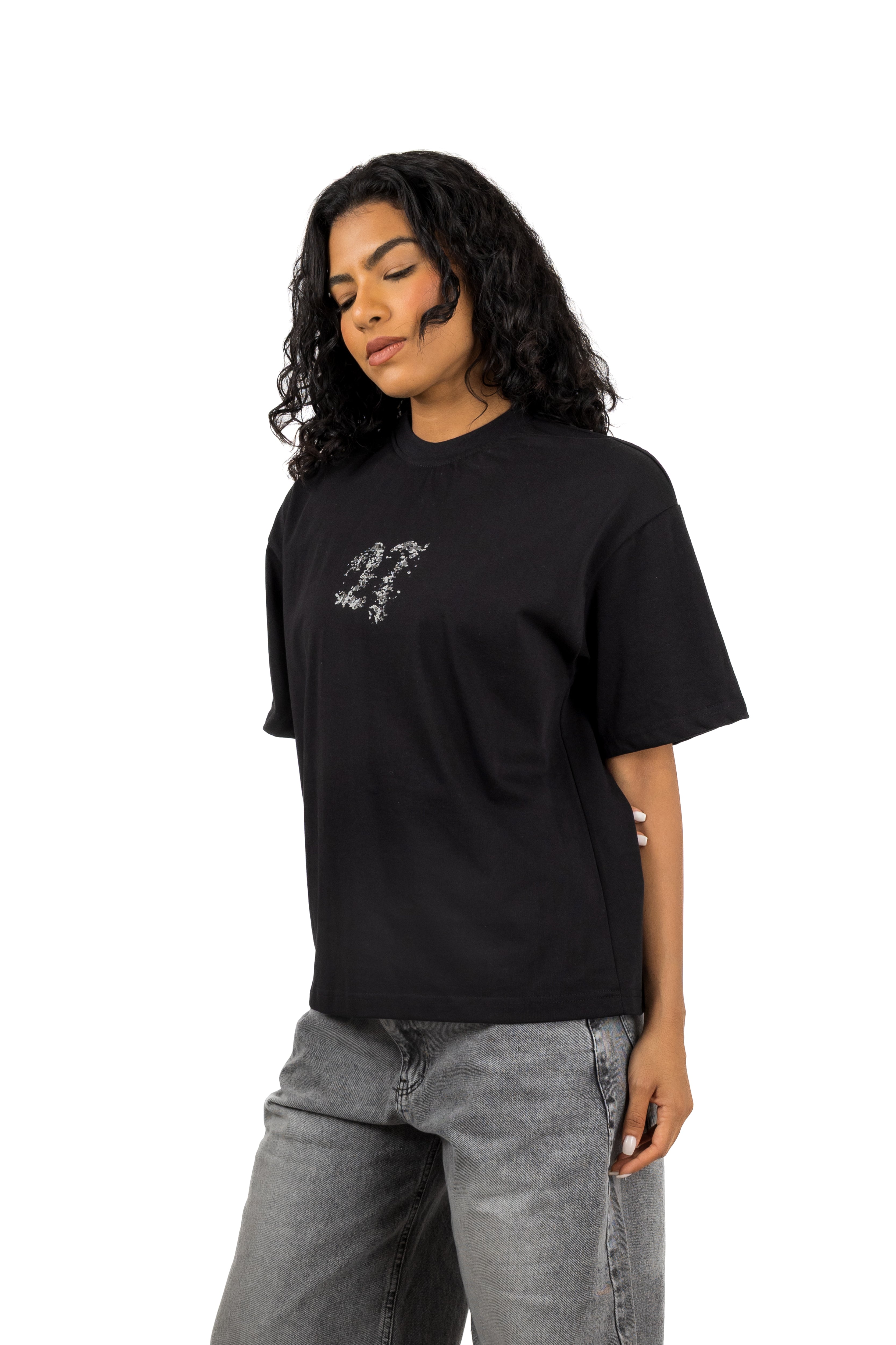 Crushed Type T-Shirt