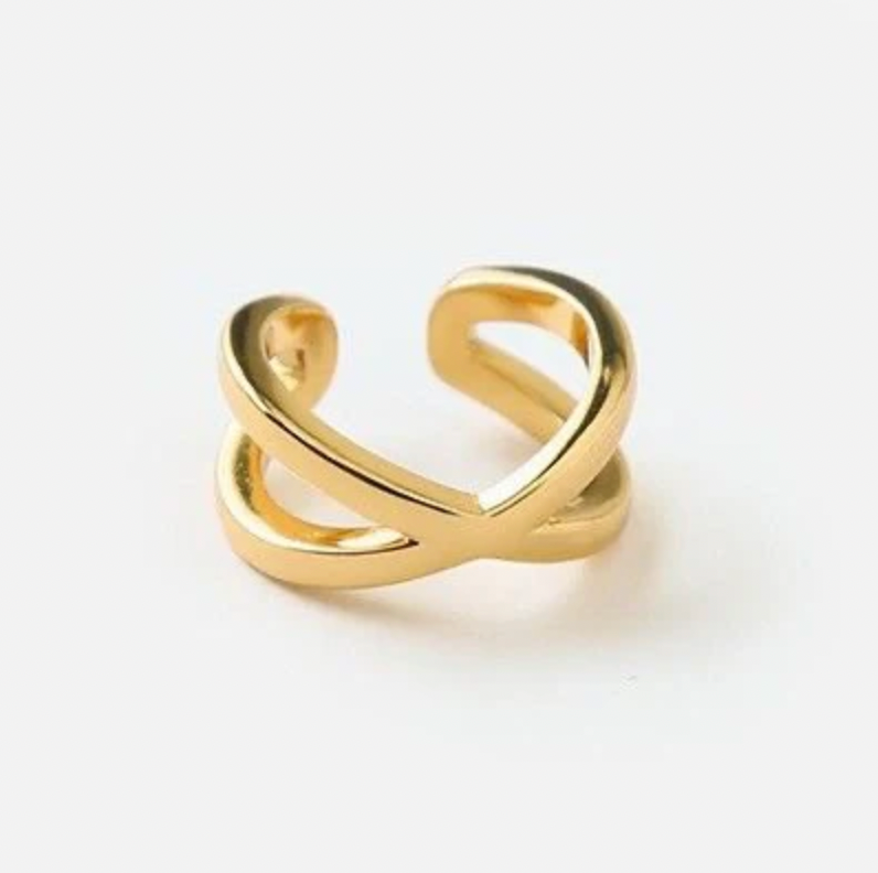 Infinity Chunky Ring - Stainless Steel