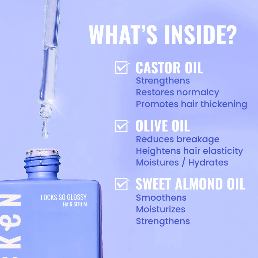 Locks So Glossy Hair Serum