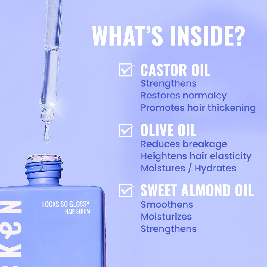 Mini Locks so Glossy Hair Serum