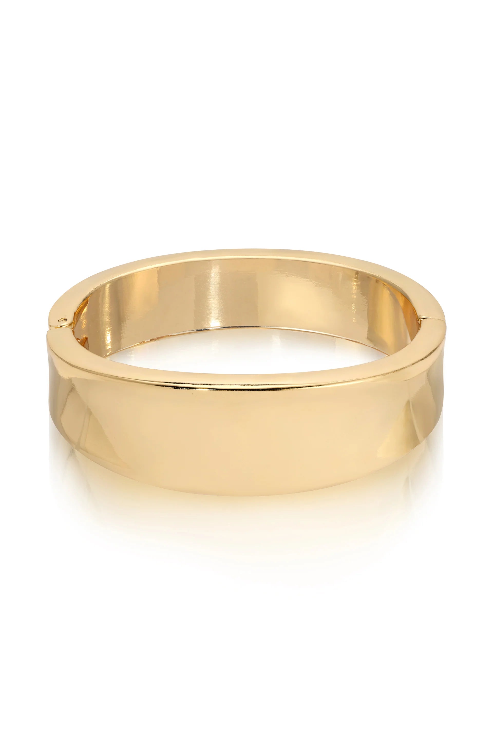 Thick Gold Plated Bangle